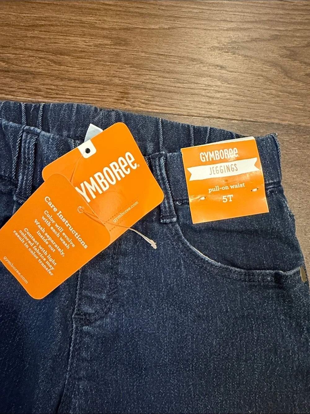 Gymboree Dark Wash Girls Jeggings Size 5T - NWT